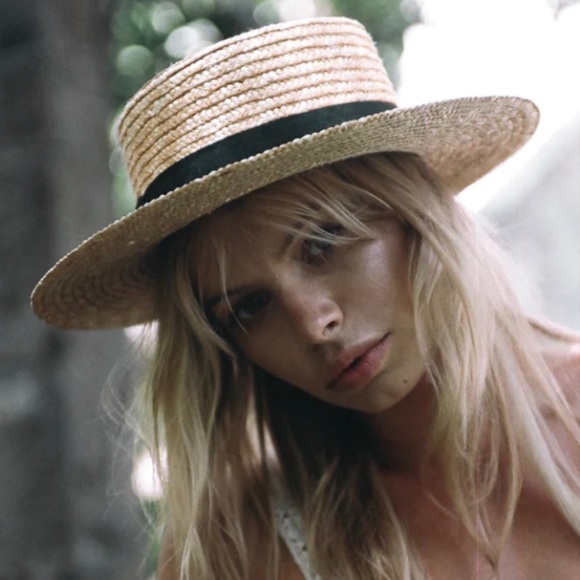 Lack of Color THE SPENCER Straw BOATER Hat main image 5